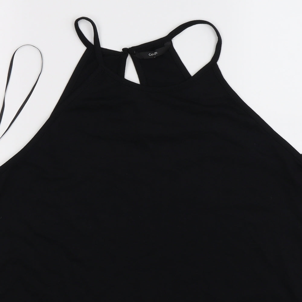 George Womens Black   Basic Tank Size 12