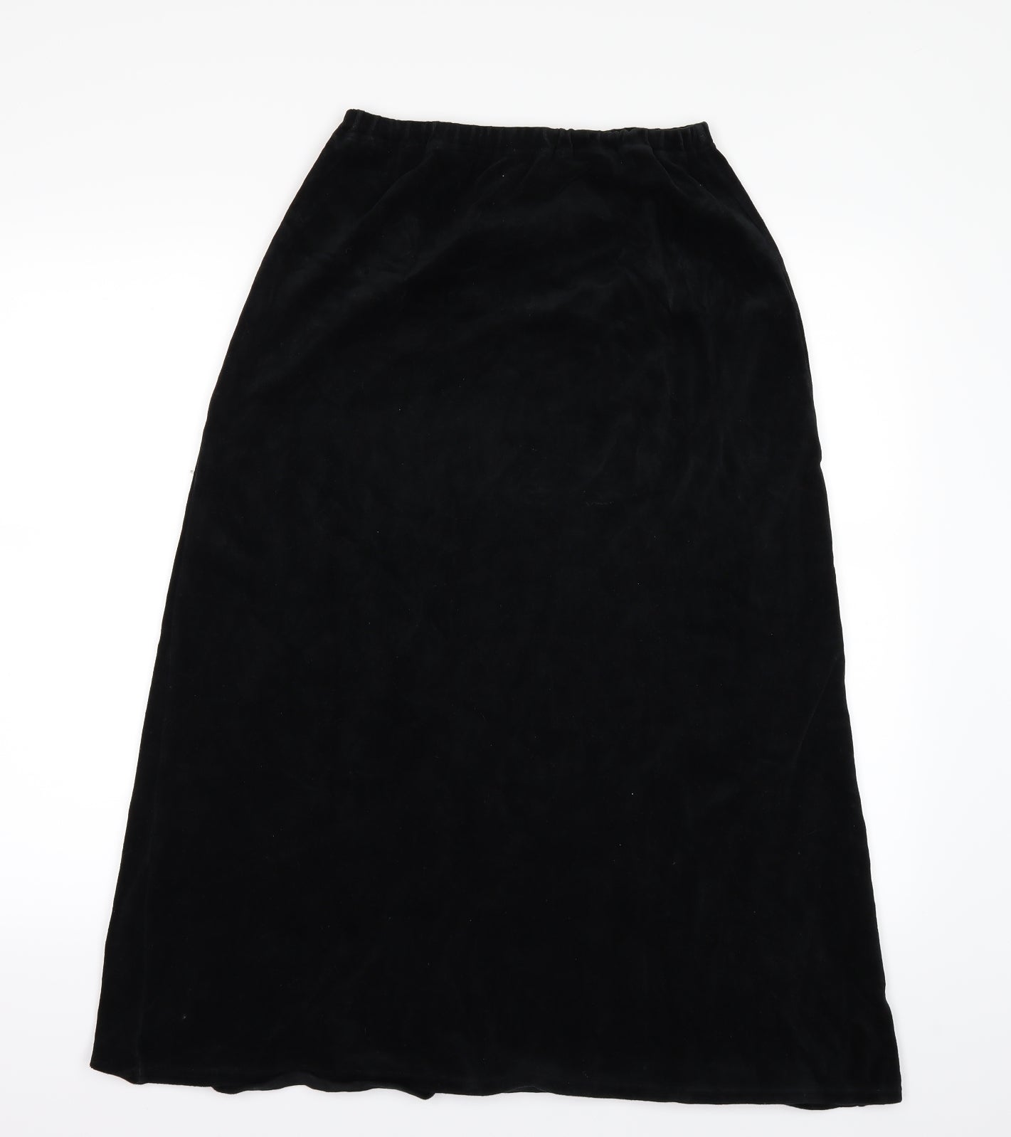 People Tree Womens Black  Velour Maxi Set Size S