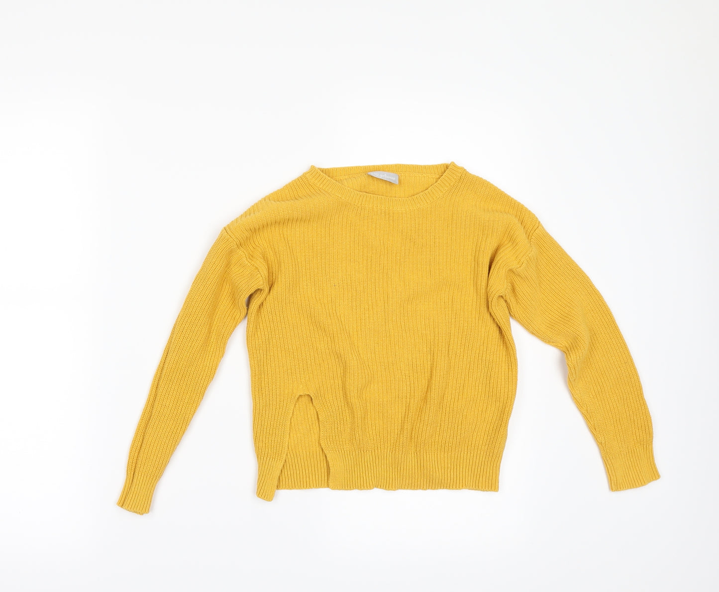 Matalan Girls Yellow   Shrug Jumper Size 8 Years
