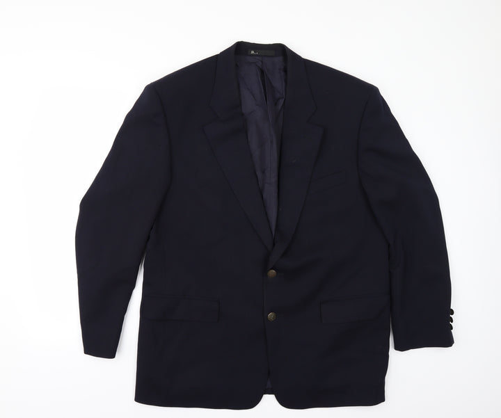 BHS Mens Blue   Jacket Suit Jacket Size 42