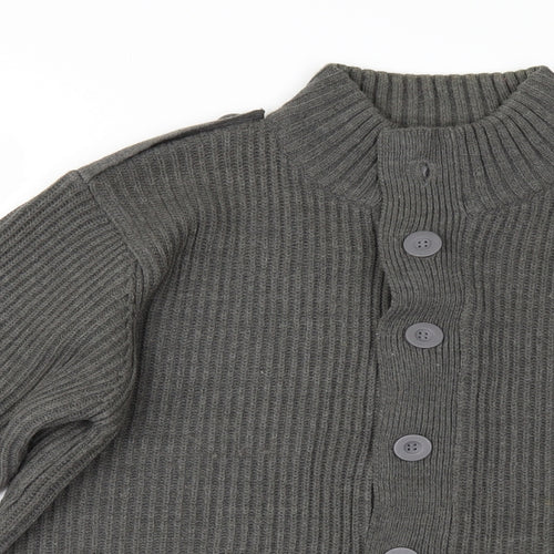 Cedar Wood State Mens Green   Cardigan Jumper Size L