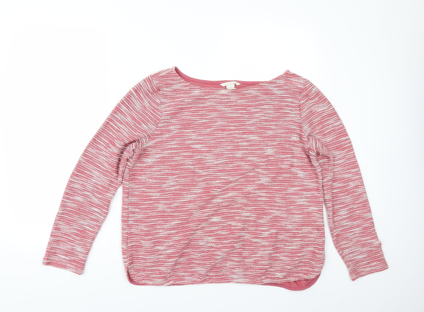 H&M Womens Pink   Pullover Jumper Size M