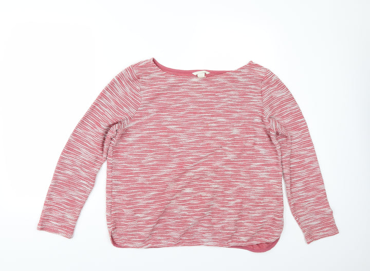 H&M Womens Pink   Pullover Jumper Size M