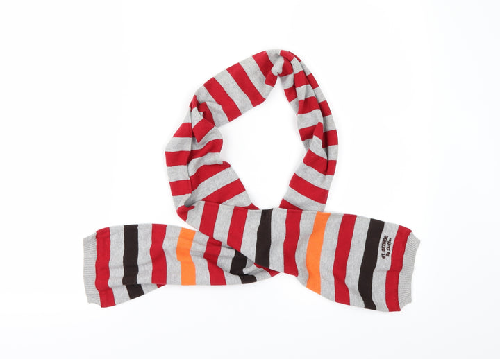 Debenhams Grey Spotted Scarf One Size