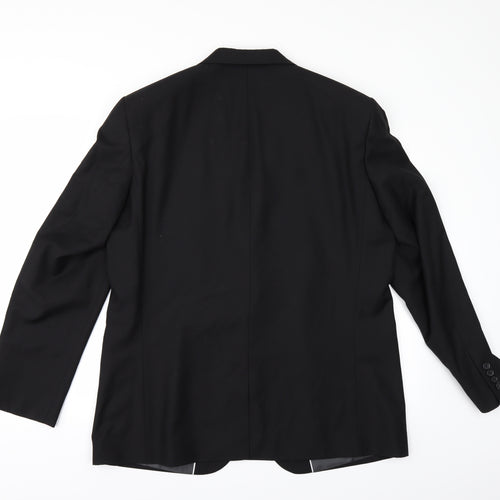 Matalan Mens Black   Jacket Suit Jacket Size 44