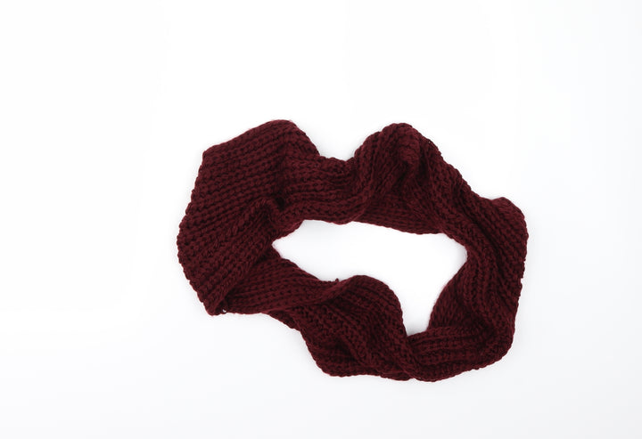 Peacocks Unisex Red    Scarf   - COWL