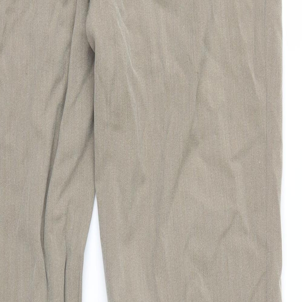 Marks and Spencer Womens Beige   Trousers  Size 10 L29 in
