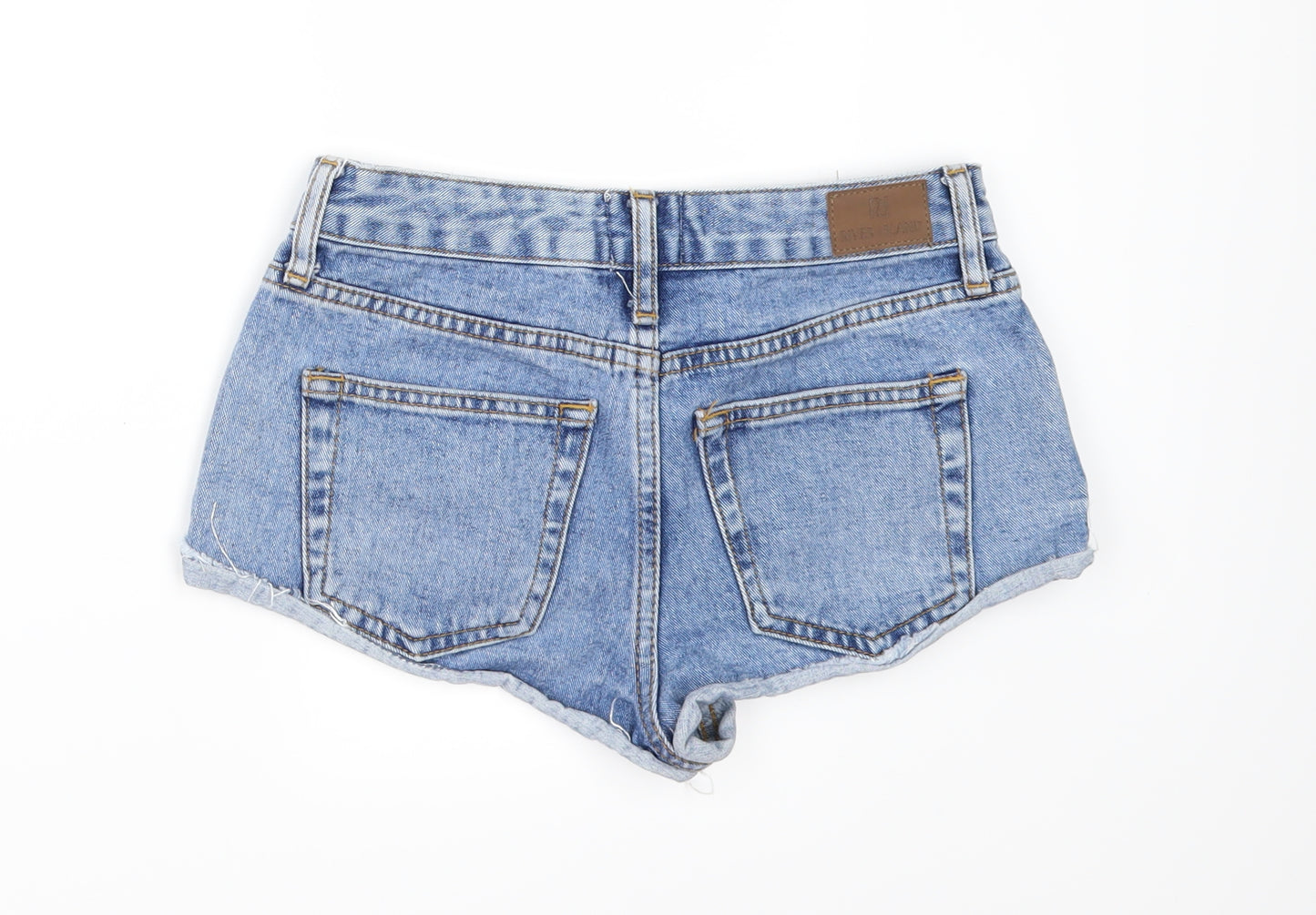 River Island Womens Blue  Denim Hot Pants Shorts Size 8