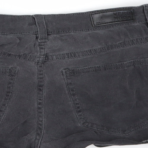 Vera Moda Womens Beige  Denim Hot Pants Shorts Size 30