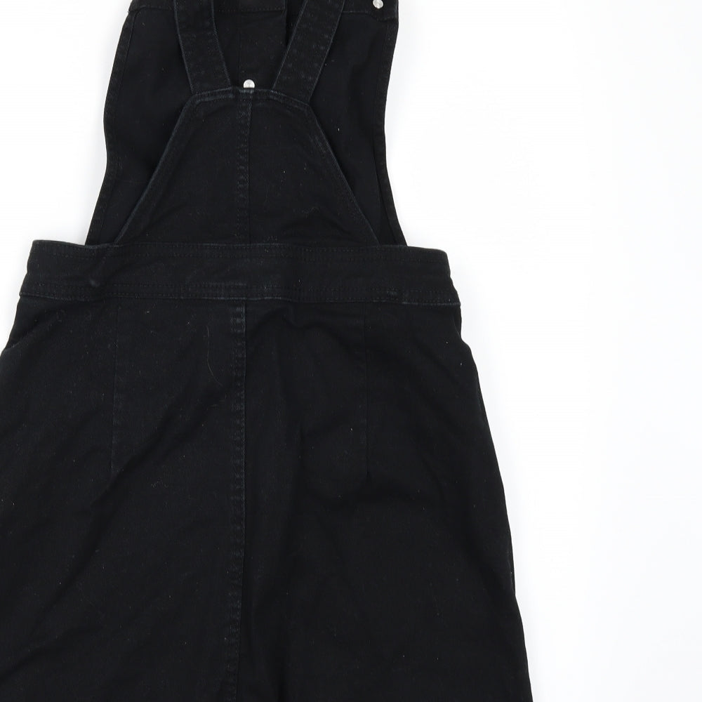 Divided by H&M Womens   Denim Pinafore/Dungaree Dress  Size 10