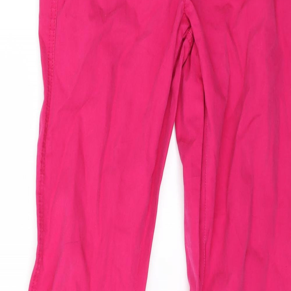 TU Womens Pink  Denim Straight Jeans Size 8 L30 in
