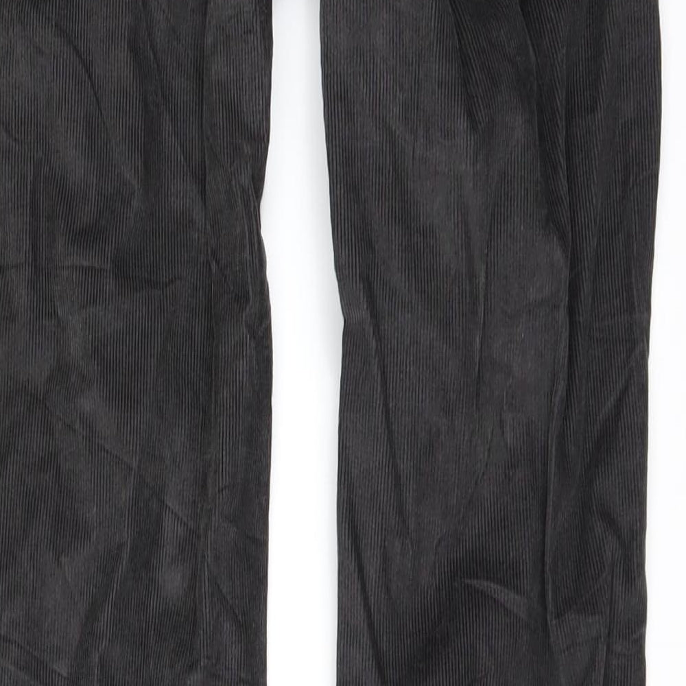 Gap Womens Grey  Corduroy Flared Jeans Size 26 L32 in