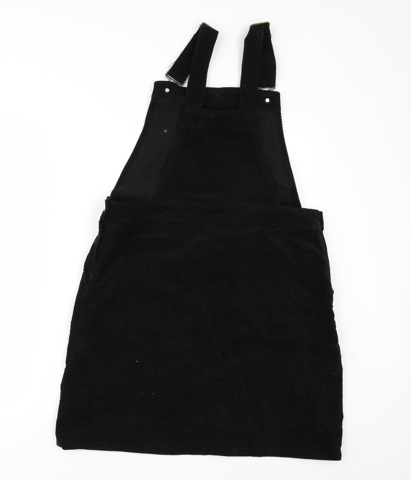 TU Womens Black  Corduroy Pencil Dress  Size 14