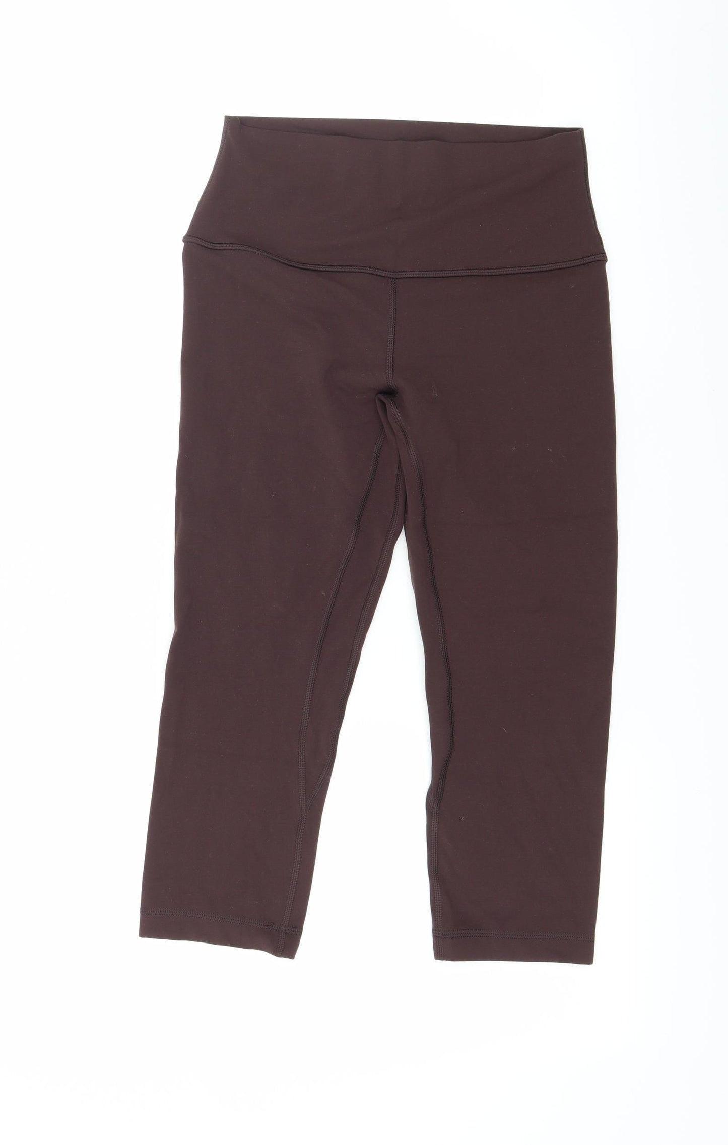 Preworn Womens Brown   Capri Leggings Size 26