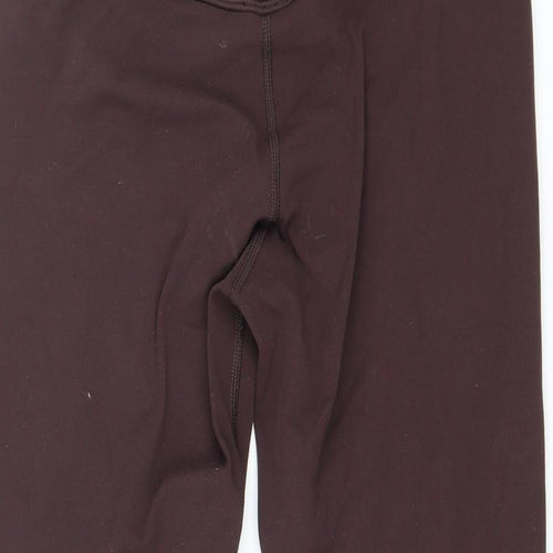 Preworn Womens Brown   Capri Leggings Size 26