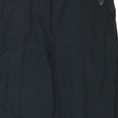 BHS Womens Black   Trousers  Size 12 L26 in