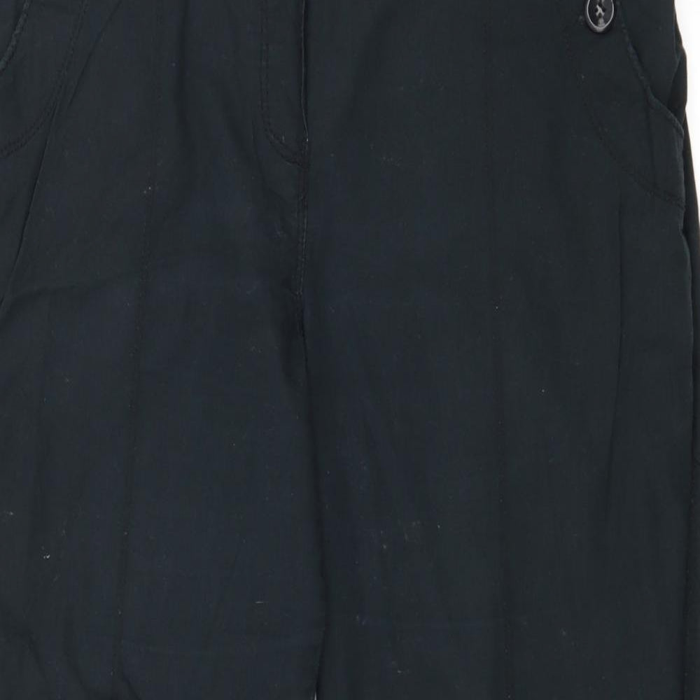 BHS Womens Black   Trousers  Size 12 L26 in