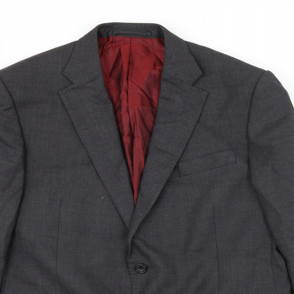 Marks and Spencer Mens Grey   Jacket Suit Jacket Size M