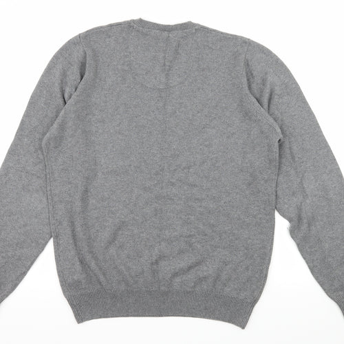 Marks and Spencer Mens Green  Knit Pullover Jumper Size S