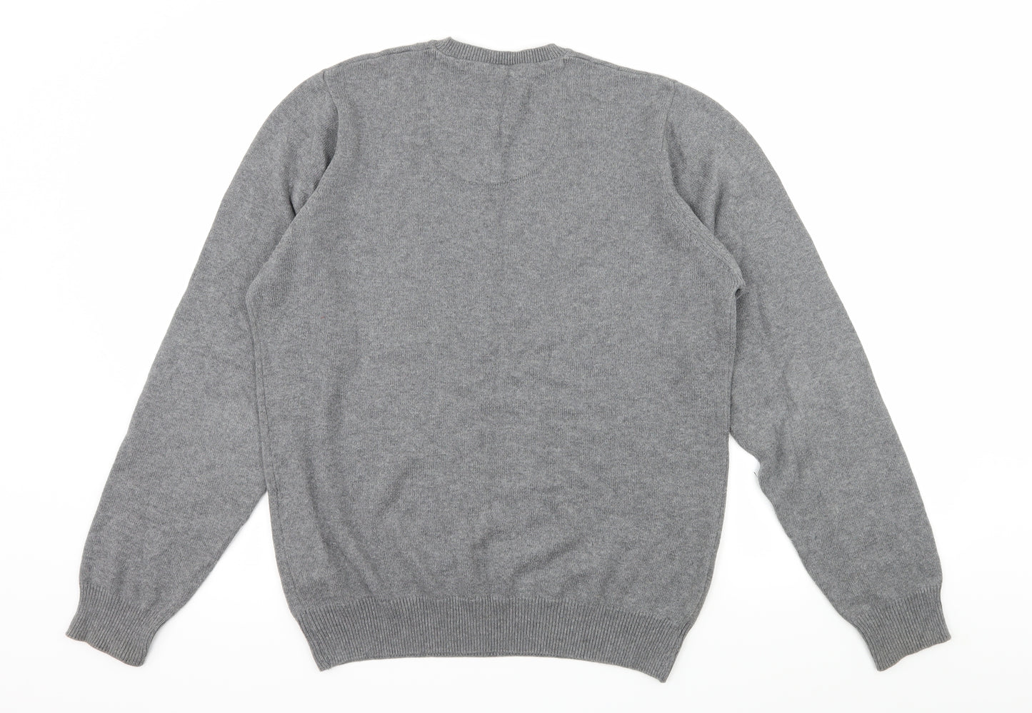 Marks and Spencer Mens Green  Knit Pullover Jumper Size S