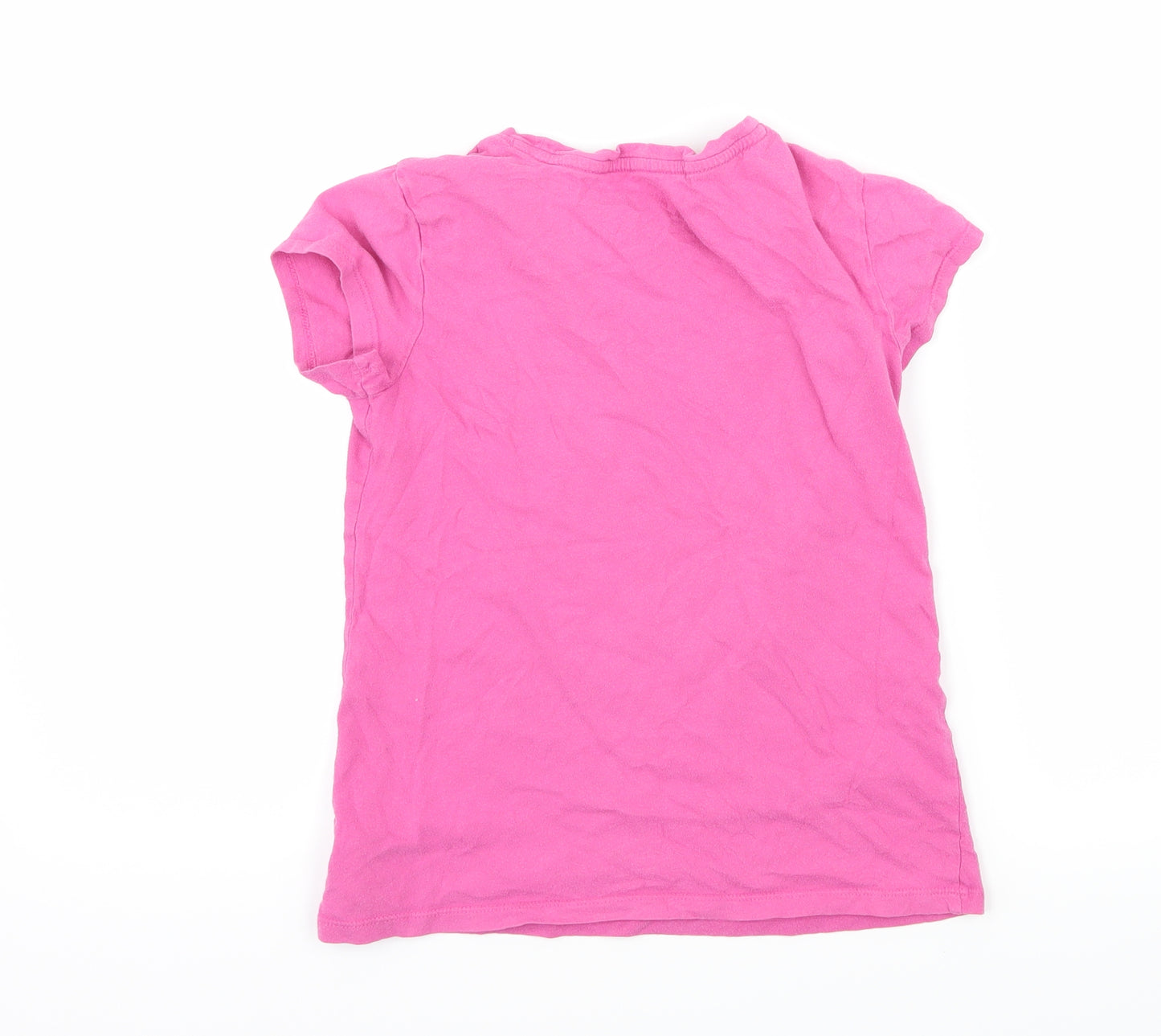 Gap Girls Pink  Jersey Basic T-Shirt Size L  - Seahorse