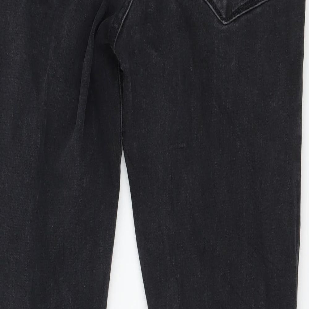 River Island Womens Black  Denim Skinny Jeans Size 10 L27 in