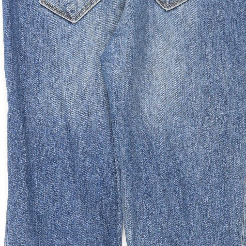 Gap Womens Blue  Denim Straight Jeans Size 28 L22 in