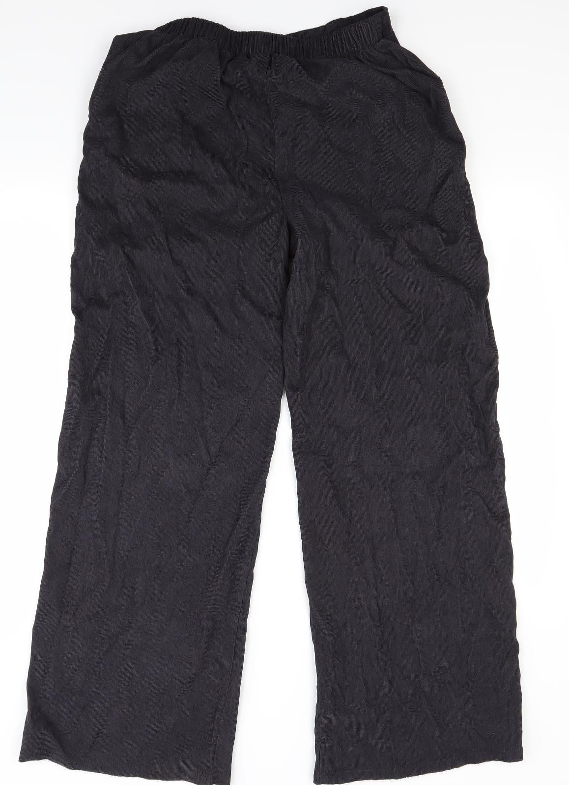 compania Fantasia Womens Black   Trousers  Size L L28 in