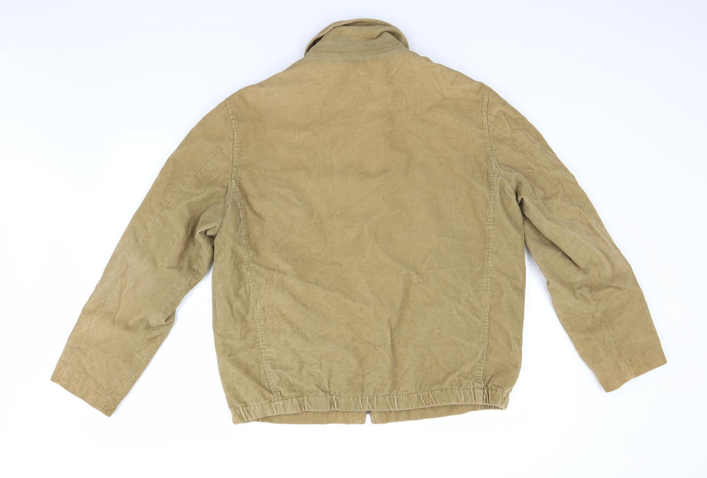 Woodhouse Mens Beige  Corduroy Jacket Coat Size M