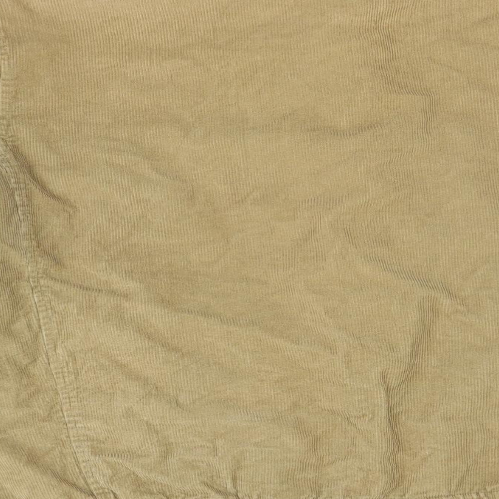 Woodhouse Mens Beige  Corduroy Jacket Coat Size M