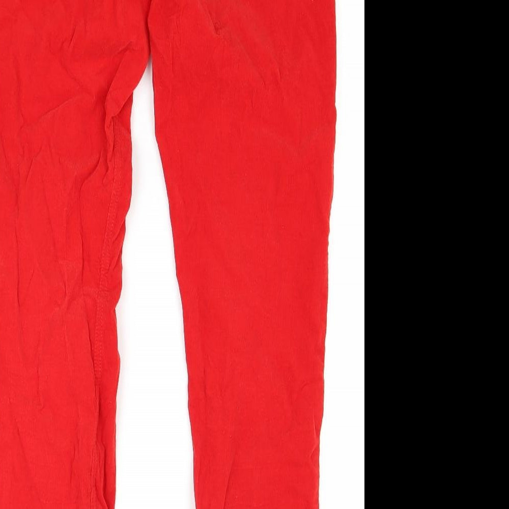 Saint Tropez Clothing Womens Red  Denim Mom Jeans Size 10 L27 in