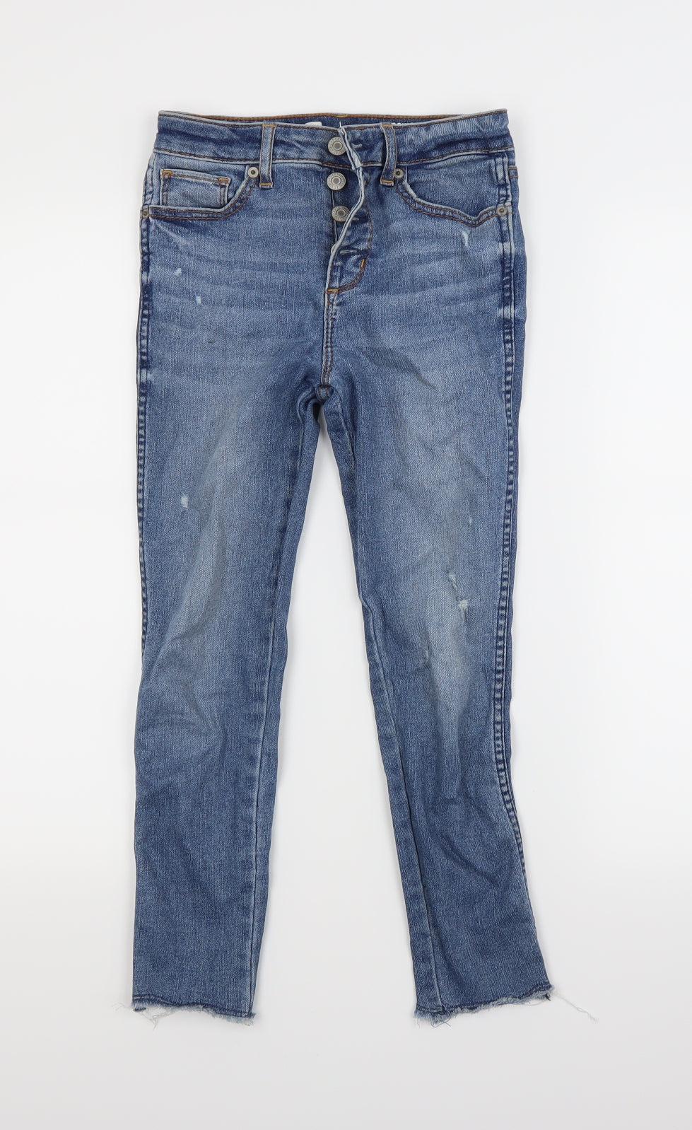 Gap Womens Blue  Denim Skinny Jeans Size 10 L23 in