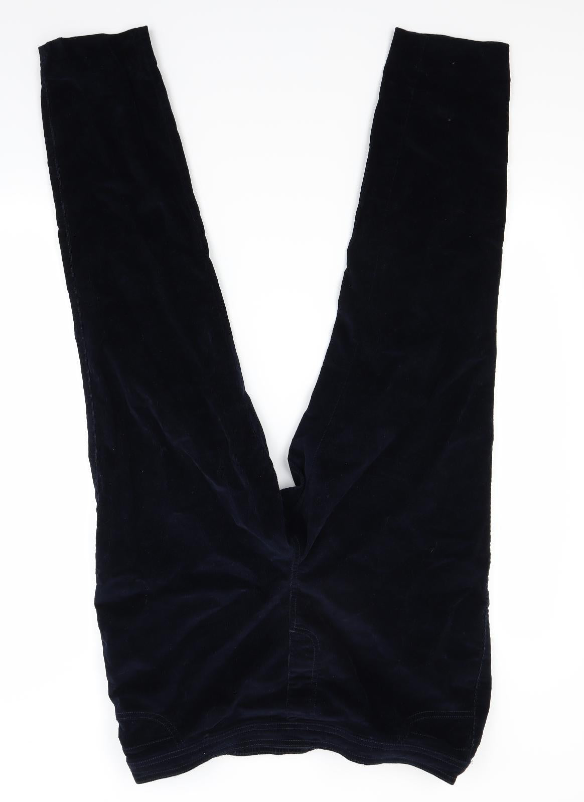M&Co Womens Blue   Trousers  Size 18 L28 in