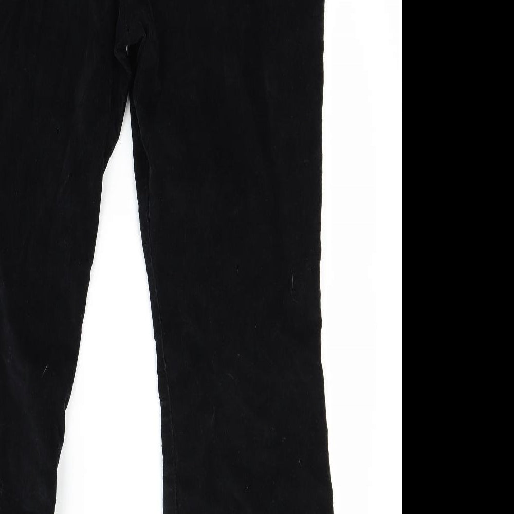 TU Womens Blue  Corduroy Bootcut Jeans Size 16 L29 in