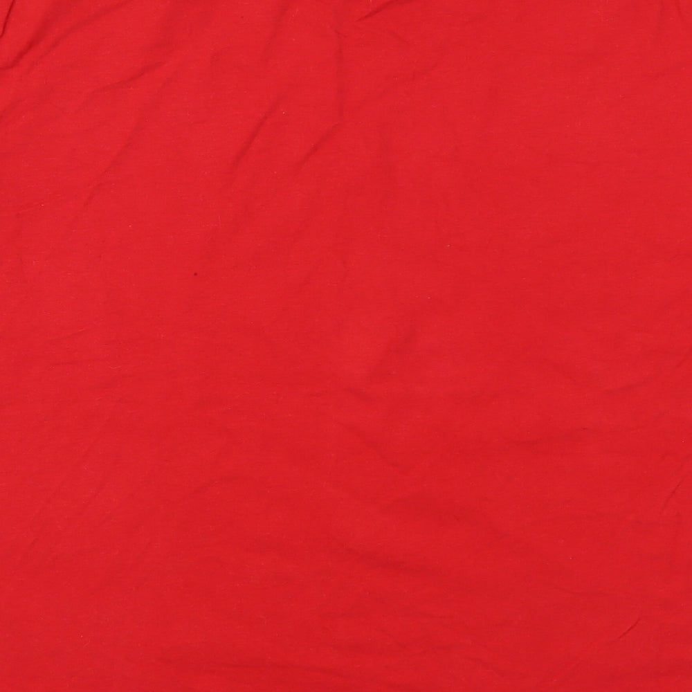 NEXT Mens Red    Pyjama Top Size XL  - Papa Elf