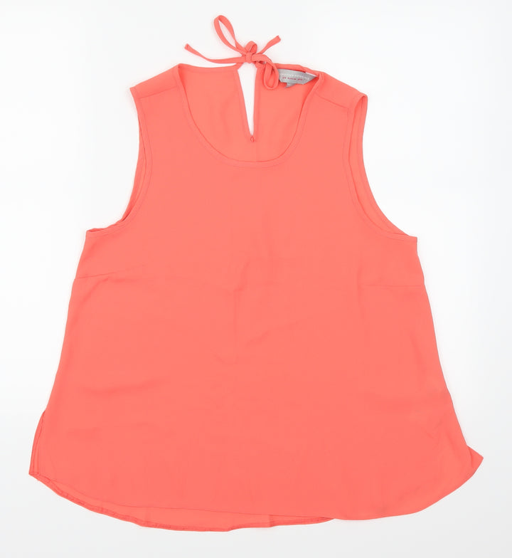 Dorothy Perkins Womens Pink Basic Tank Size 10
