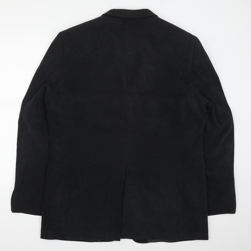 C&A Mens Blue  Corduroy Jacket Suit Jacket Size XL