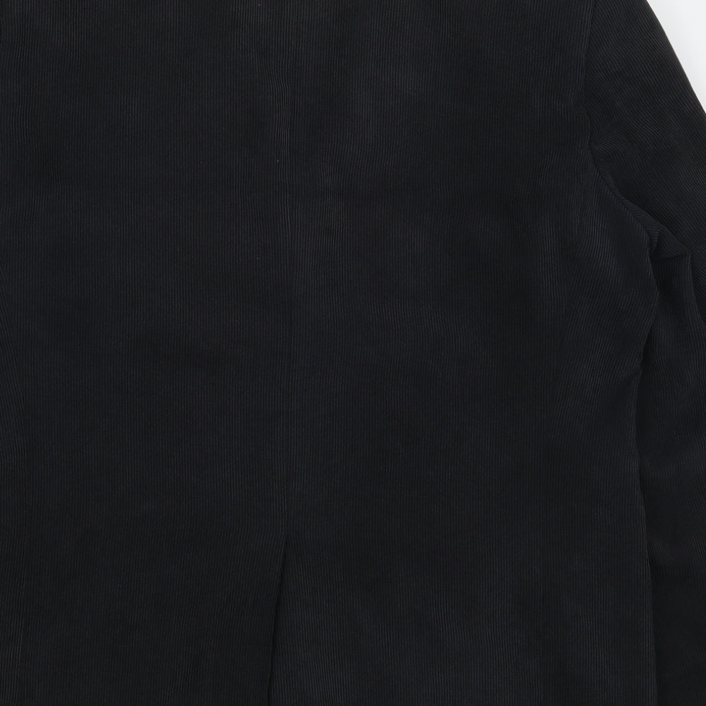 C&A Mens Blue  Corduroy Jacket Suit Jacket Size XL