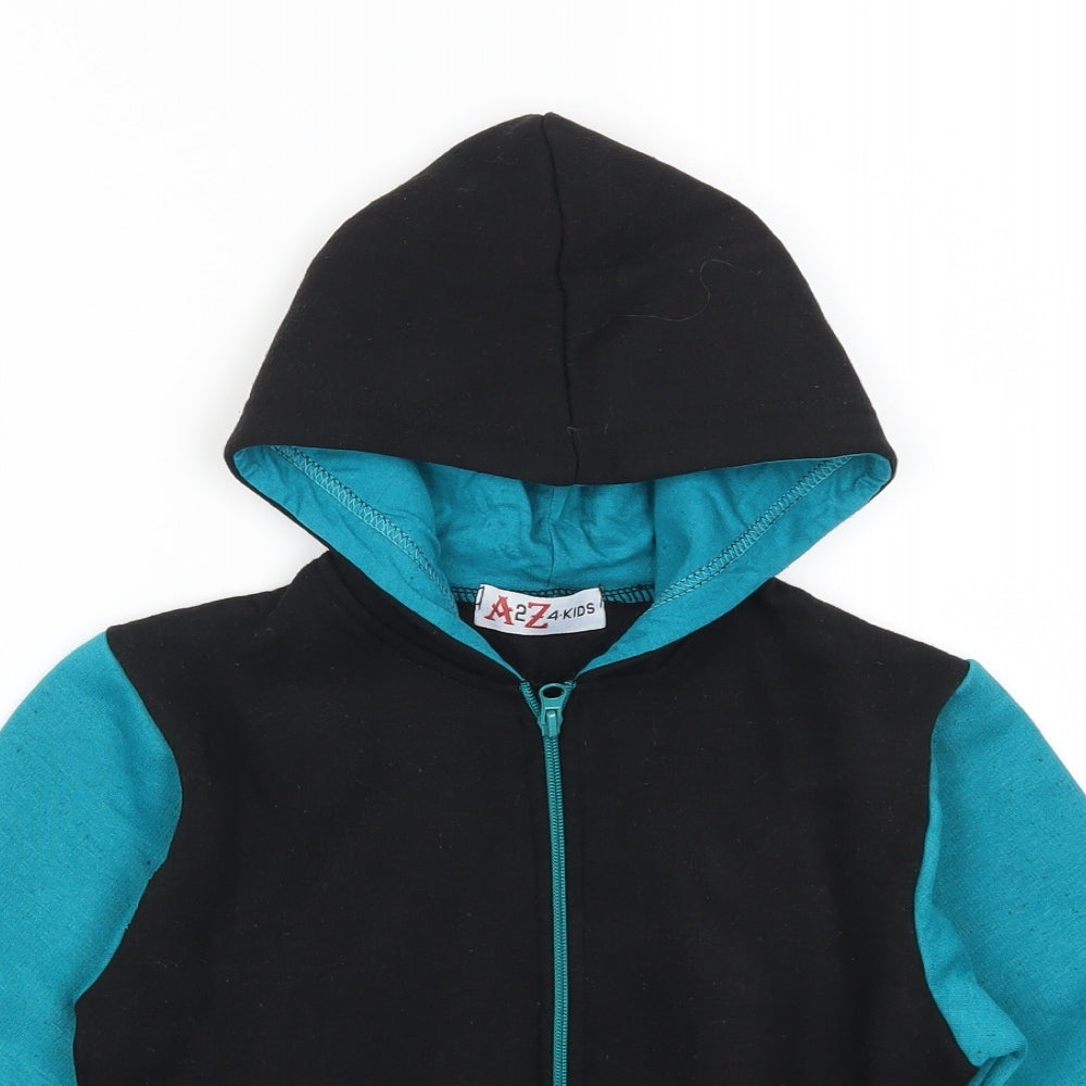A2Z Boys Blue   Full Zip Hoodie Size 7-8 Years