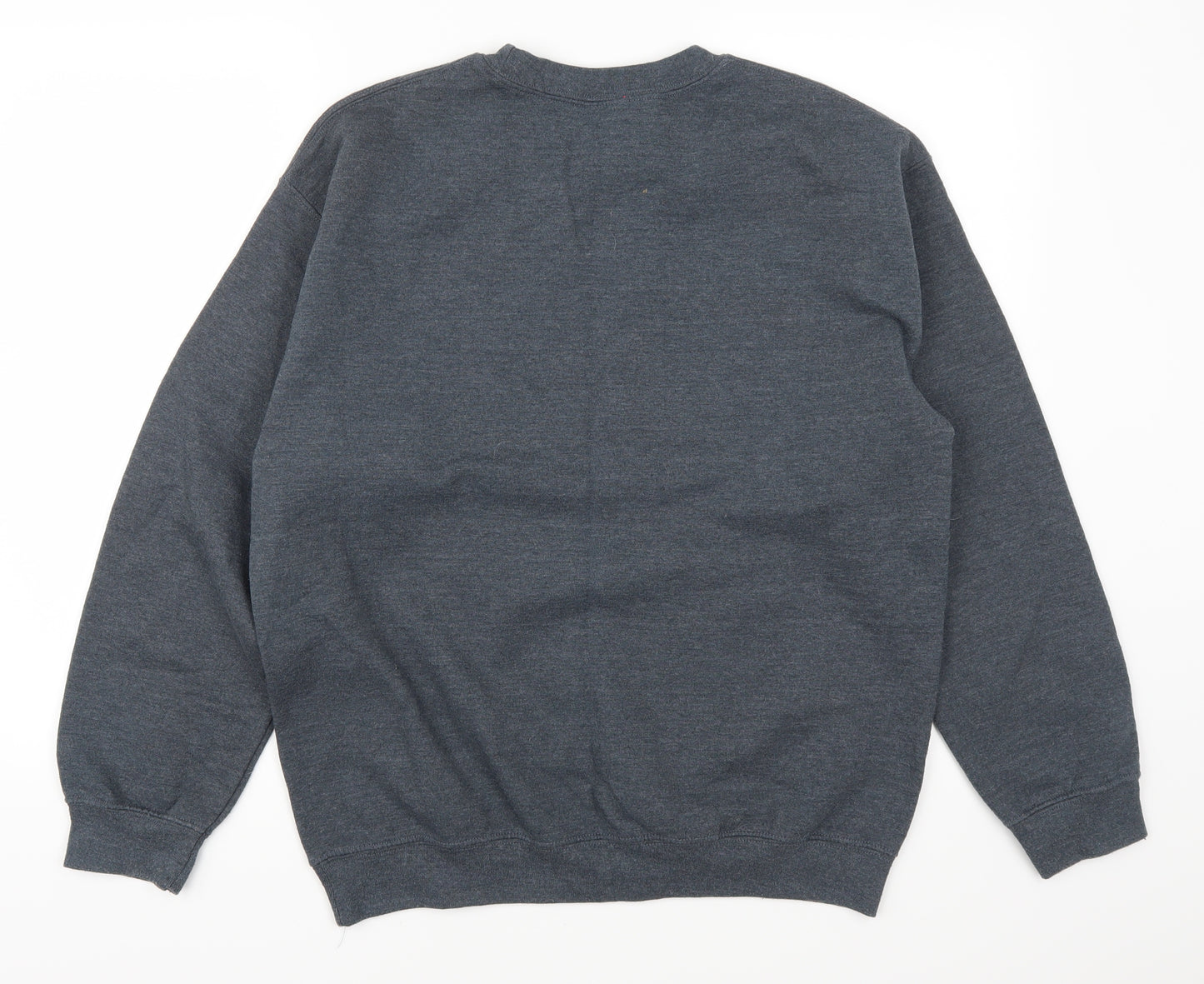 Gildan Womens Blue   Pullover Sweatshirt Size M  - Prosecc Ho Ho Ho Christmas