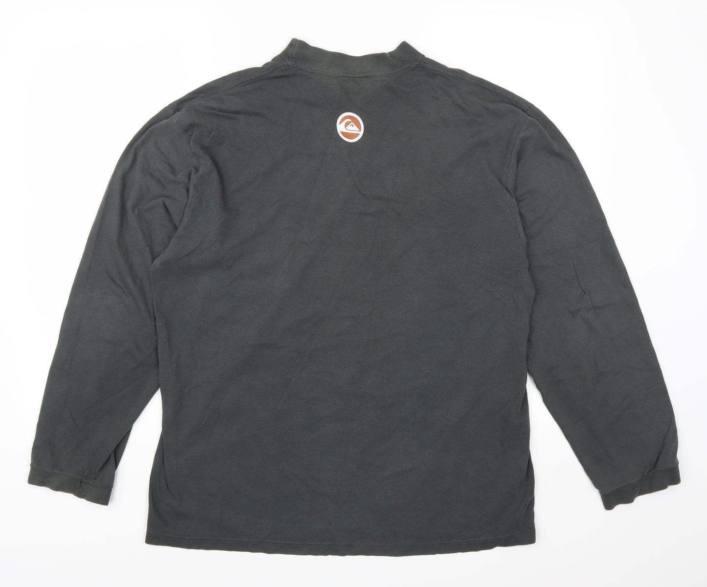 Quicksilver Mens Grey    T-Shirt Size M