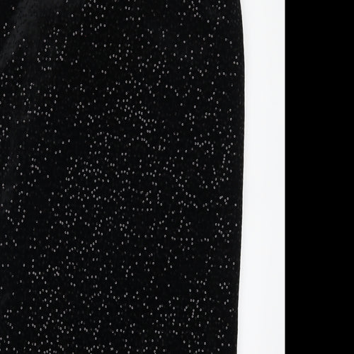Marks and Spencer Womens Black   Straight & Pencil Skirt Size 14
