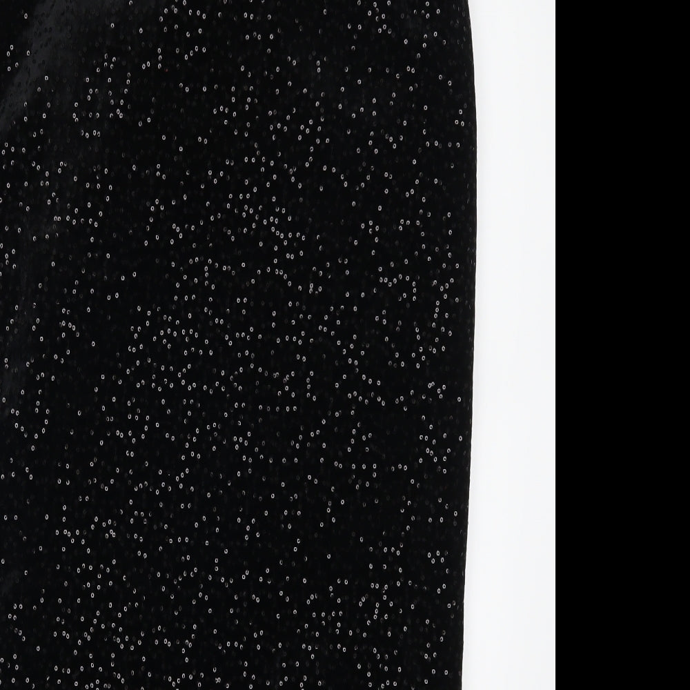 Marks and Spencer Womens Black   Straight & Pencil Skirt Size 14