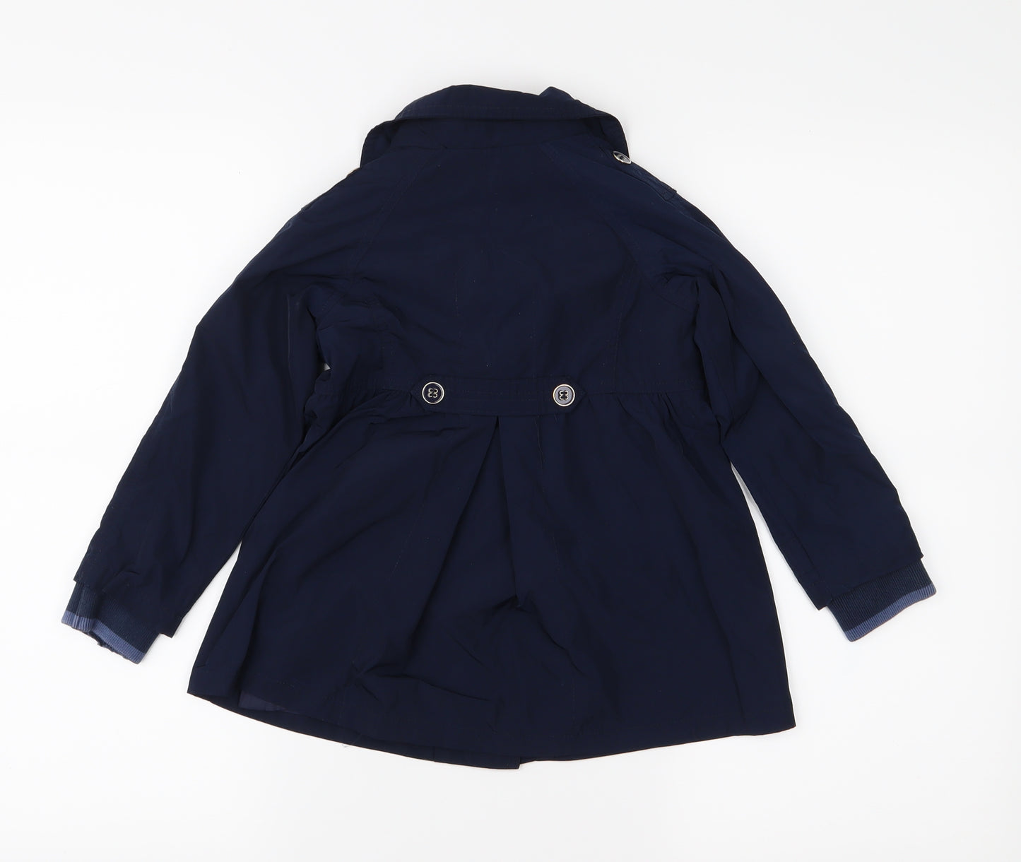 Chicco Girls Blue   Basic Coat Coat Size 4 Years