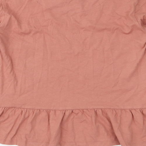 NEXT Womens Pink  Jersey Top Pyjama Top Size 8
