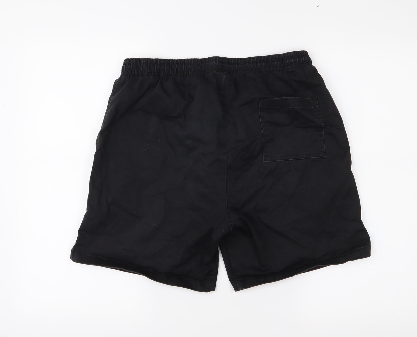 American Apparel Mens Black   Chino Shorts Size M