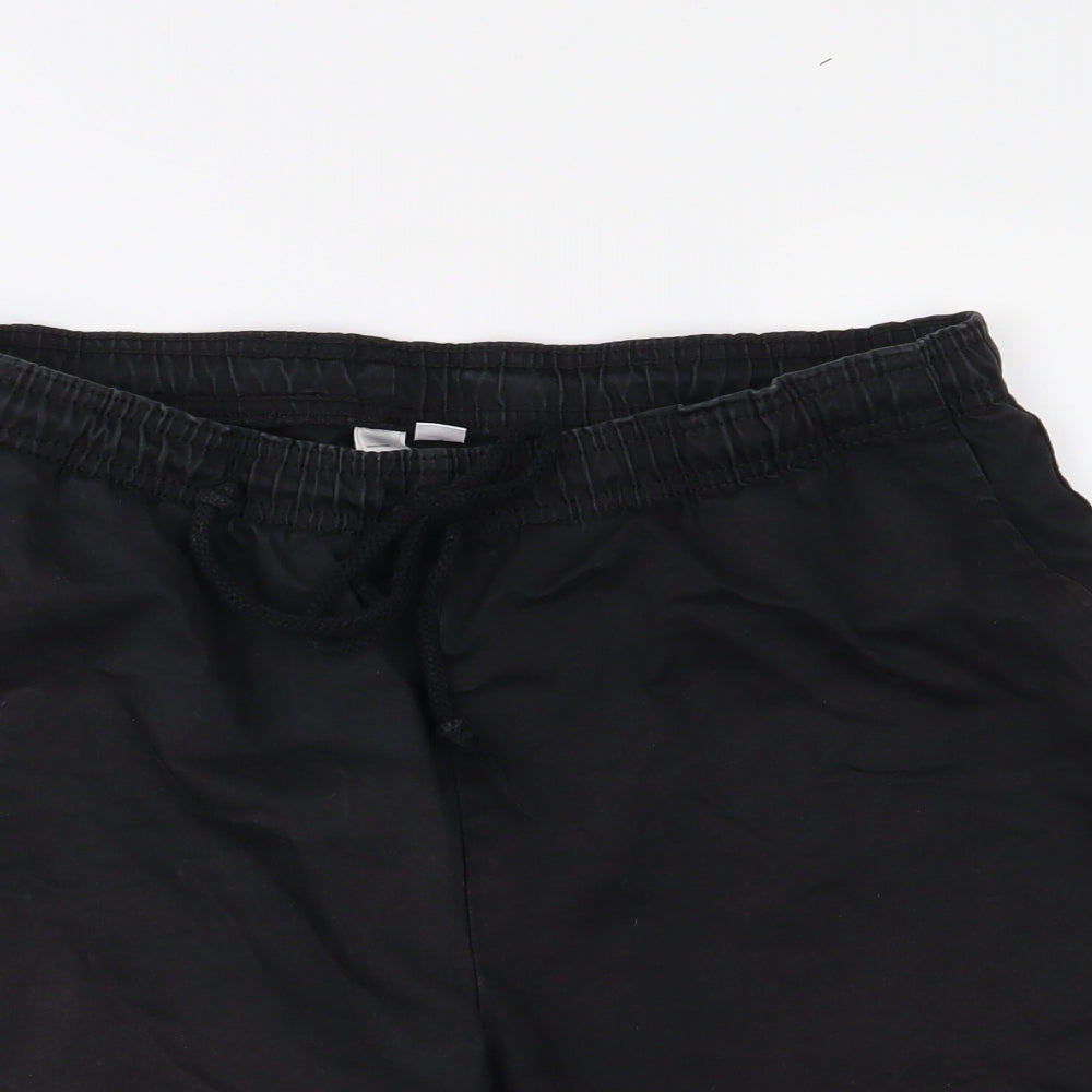 American Apparel Mens Black   Chino Shorts Size M