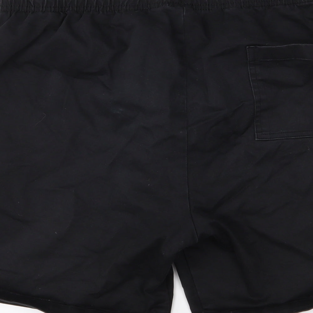American Apparel Mens Black   Chino Shorts Size M