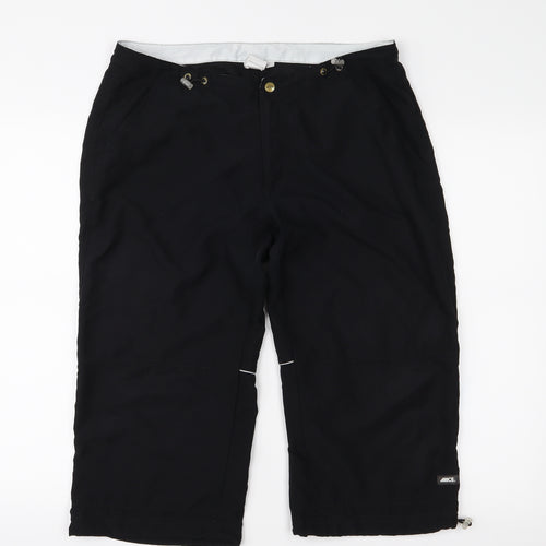 C&A Mens Black   Bermuda Shorts Size L