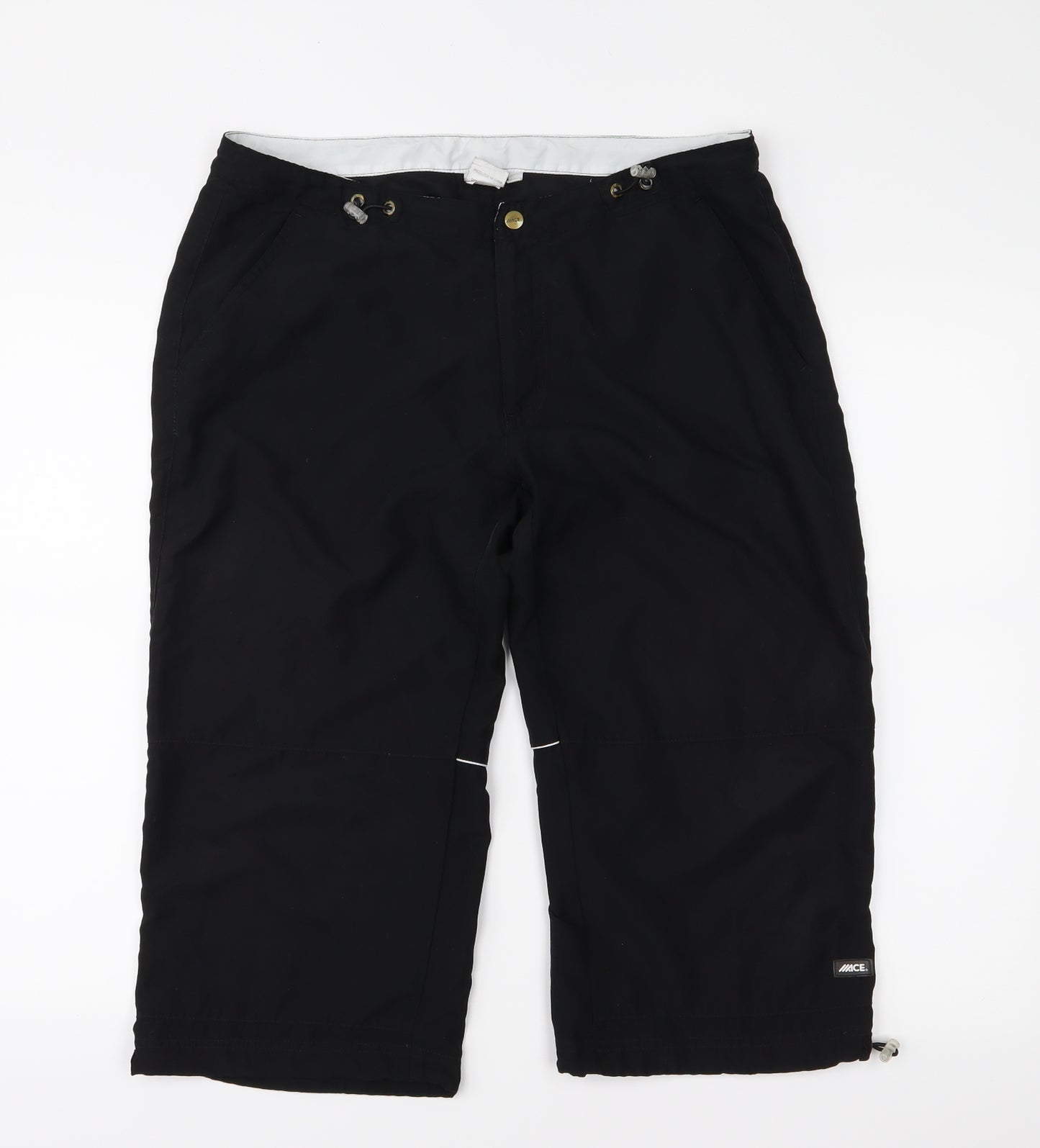 C&A Mens Black   Bermuda Shorts Size L